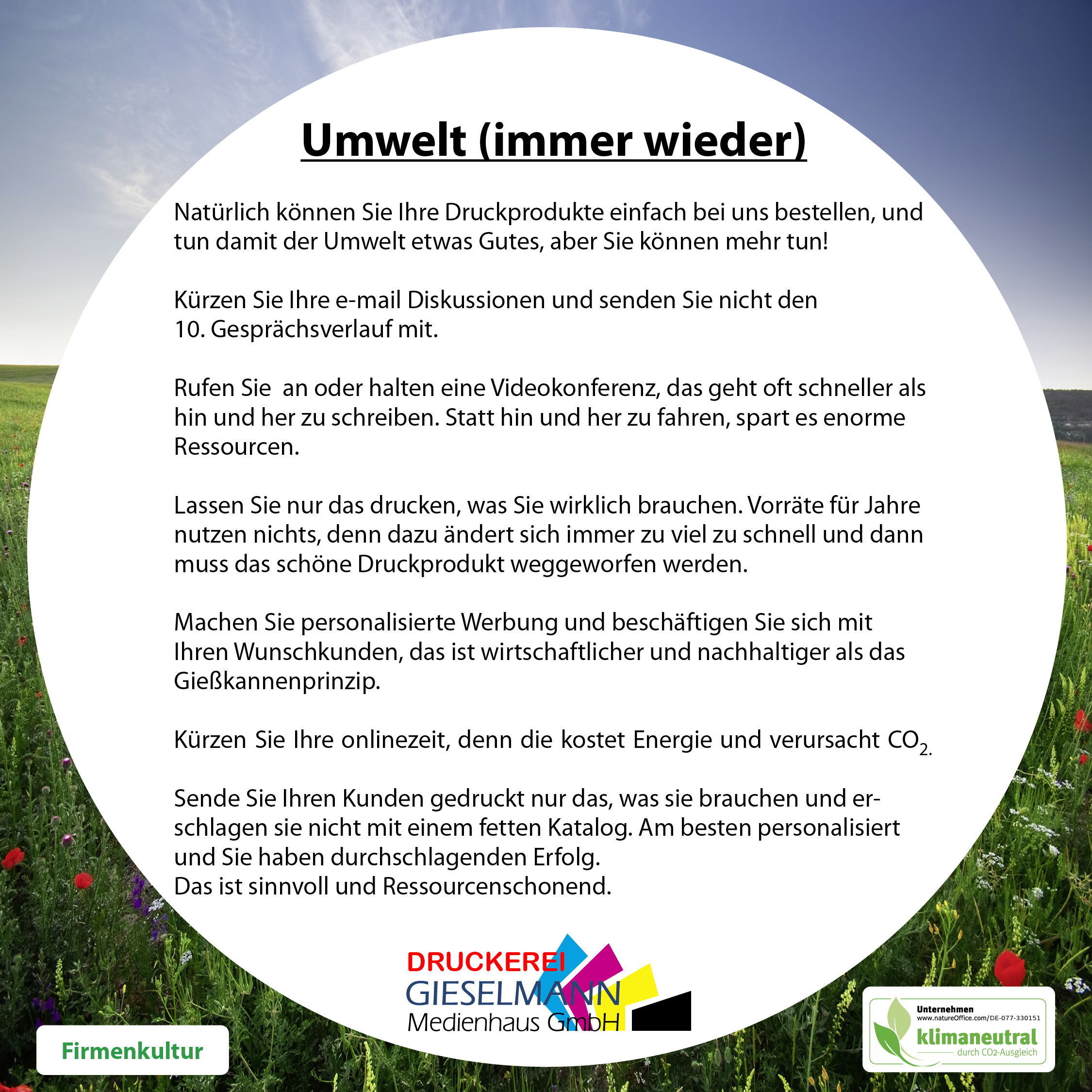 [Thema Umwelt Teil 1]