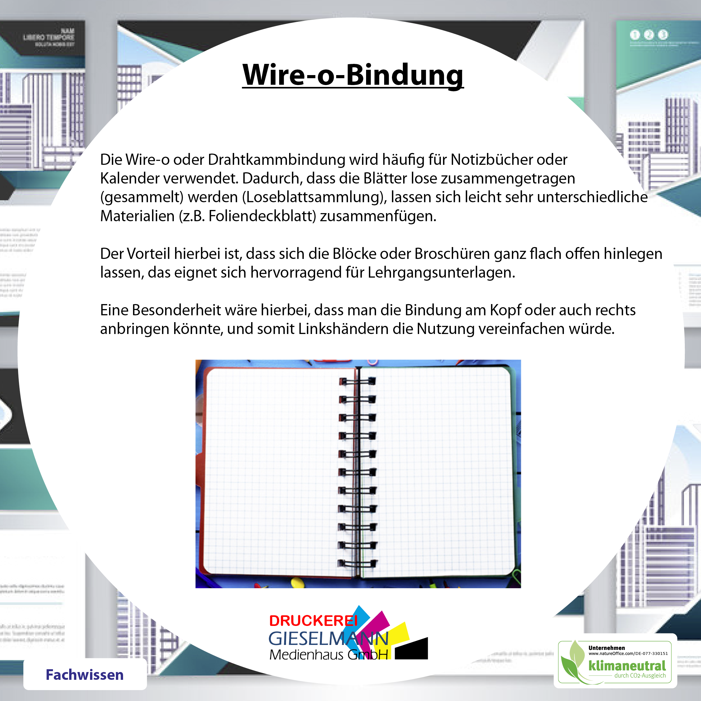 [Erklärung Wire-O-Bindung]